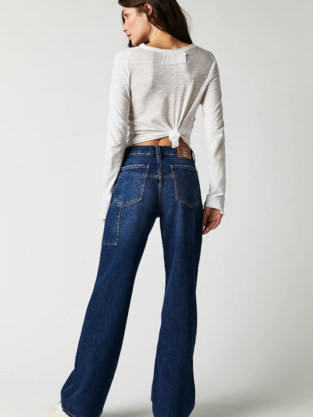 We The Free Tinsley Baggyβ High Rise Jeans in Dark Romance